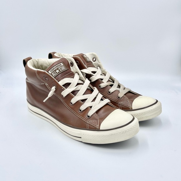 Converse Shoes Converse All Star Chuck Taylor Street Mid Brown